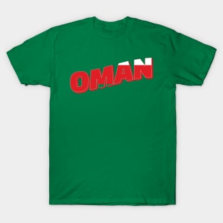 Oman Vintage style retro souvenir T-Shirt